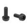 uxcell M3x8mm Threaded Nylon Phillips Cross Pan Head Machine Screws Bolts Black 20Pcs