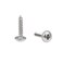 uxcell 2x10mm Self Tapping Screws Phillips Pan Washer Head Screw 304 Stainless Steel Fasteners Bolts 50Pcs
