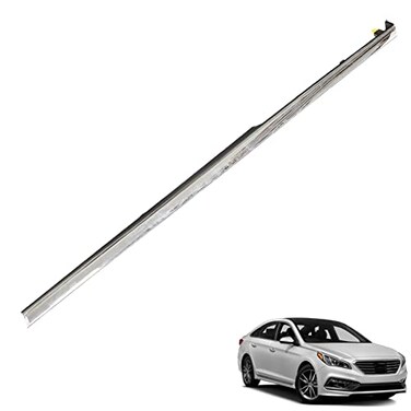 Nurniacl Fender Chrome Garnish Molding Trim Front Right Replacement for 2015-2017 Sonata