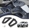 EVGoXMods 2Pcs Center Console Grab Handles Compatible with 2020-2025 Land Rover Defender 90 110 130 Aluminum Alloy Grip Handle for Armrest Both Side Interior Accessories