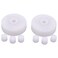 MOTOKU Driver and Passenger Side Headlight Motor Gear Bushings Repair kit for Chevy Corvette C4 1988-1996