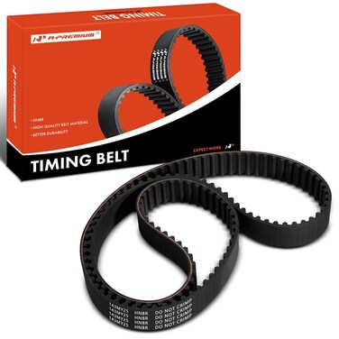 A-Premium Engine Timing Belt Compatible with Lexus IS300 2001-2005, GS300 1993-2005, SC300 1992-2000 &amp; Toyota Supra 1993-1998, 3.0L - Replace# 1356849036