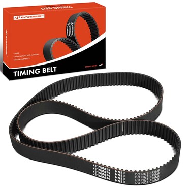 A-Premium Engine Timing Belt Compatible with Toyota &amp; Lexus Cars - Tundra 2000-2009, 4Runner 2003-2009, Sequoia 2001-2009, Land Cruiser, GX470, GS400, GS430, LX470, LS400, LS430, SC400, SC430