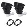 PETCHOR 2PCS 68269108AA Windshield Washer Nozzle, Wiper Spray Jet with 2 PCS Gasket, Car Windshield Washer Wiper Water Spray Nozzle Compatible with Dodge Durango 2011-2019