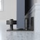 EaseLife Sliding Barn Door Bottom Floor Guide,Adjustable Roller,Wall Mount System,Flush Flat Bottom Design,8 Assemble Setup Options,Fit All Size Door,Black