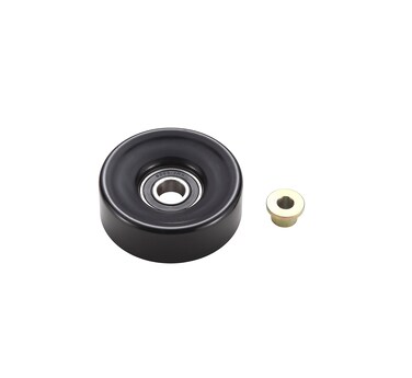 binopoly 38042 Belt Tensioner/Idler Pulley for 1987-2004 Chrysler 300M/Cirrus/Concorde/Daytona Dodge Avenger/Daytona/Intrepid/Dakota Jeep Cherokee/TJ/Wrangler Plymouth Breeze OE# 89097 4536173