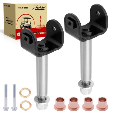 Roykaw Golf Cart Kingpin Repair Kit for Club Car Precedent 2004-up Gas/Electric Models, Replaces OEM # 103638601, 102287201