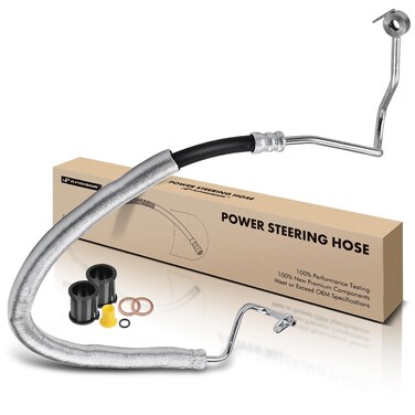 A-Premium Power Steering Pressure Hose Line Assembly Compatible with Ford Edge 2011-2014 Lincoln MKX MKZ 2011-2015 3.5L 3.7L Replace# BT4Z3A719A