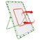 Lineslife 6.6 x 5 Feet Portable Pitchback Rebound Net, Adjustable Baseball Bounce Back Net with Water Container, Large Tennis Rebounder Trainer for Pitching Throwing Catching Fielding Training