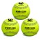 PHINIX Softball Official Size and Weight for Practice 12 Inch (12 inch,Bag of 3)