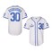 Men's Baseball Jersey #30 Stitched The Sandlot Benny The Jet Rodriguez Movie Baseball Jersey Sports Uniform White