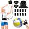 Volleyball Stuff,Solo Volleyball Training Equipment to Practice Serve,Spike,Set and Pass(COLOR:black)