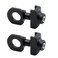 Antrader Bicycle Chain Tensioners,2Pcs Bicycle Tensioners Aluminum Alloy Fasteners Single Speed Bike Chain Tensioner,Black