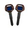 isbridge Suitable Fit For 2X Brown Pattern Shape Blank Key GTO Magna Montero Pajero Eclipse Lancer 3000GT Mirage Galant Outlander