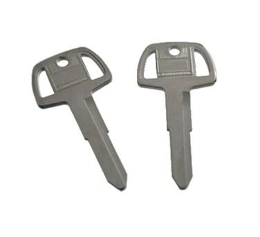 isbridge Suitable Fit For 2X Chrome Blank Key L200 L300 Colt Van Delica