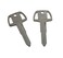 isbridge Suitable Fit For 2X Chrome Blank Key L200 L300 Colt Van Delica