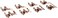 Toyota Brake Pad Retaining Clip - 04947-02130