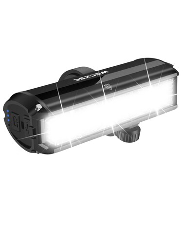 Super Bright Bike Light, 5 Modes Bicycle Light with High Beam Low Beam, USB-C Rechargeable Bike Headlight, Waterproof Bicycle Headlight, MTB Off-Road Cycling Commuting,Road Safety for Men,Women,Kids