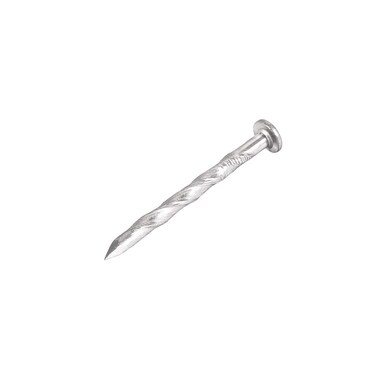 uxcell Spiral Deck Nails Stainless Steel Nail Spiral Shank 32mmx2mm(LxD), 150 Pcs
