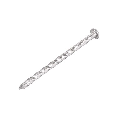 uxcell Spiral Deck Nails Stainless Steel Nail Spiral Shank 62mmx3mm(LxD), 80 Pcs