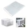 BJADE'S Window AC Cover for U-Shaped Window Air Conditioner Unit,Mesh Design Outdoor AC Covers,Dustproof &amp; Windproof Outside Window AC Protection Cover
