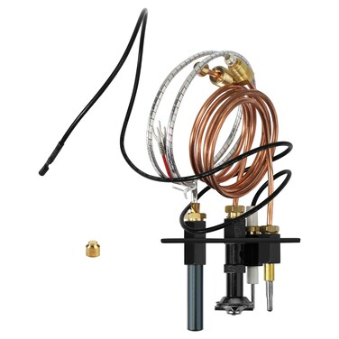 Aillsa 10002265 10002264 Propane Fireplace LP NG 3 Way Pilot Assembly Replacement for Direct Vent Gas Fireplace Compatible with Majestic,Temco,Vermont Castings Dutchwest,Fireplace and Stoves
