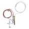 UYZO LPG8414 PP225 Gas Fireplace Pilot Assembly with Thermopile and Thermocouple for FMI, Desa, Empire Fireplaces 103778-01 R3623 14D0477