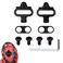 weigongr SPD Cleats, SPD Clips for Cycling Shoes Compatible with Shimano MTB SPD Pedals Cleat Set for Indoor Cycling Outdoor Road Cycling Mountain Biking