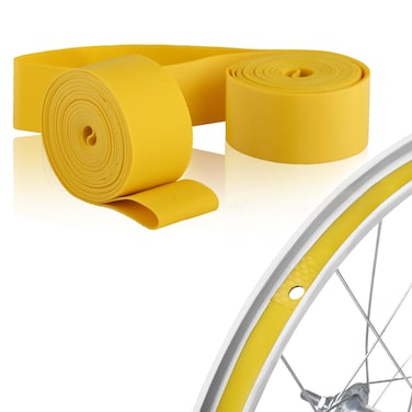Teyssor Bicycle Rim Strip Rim Tape, Bike Tire Rim Liner Strips for Mountain Bike Road Bike