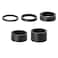 HOUSON 5PCS Bicycle Ahead Stem Spacer, Bicycle Handlebar Spacer Bike Headset Spacers Spacers Stem Spacer Rings 3mm/5mm/10mm/15mm/20mm