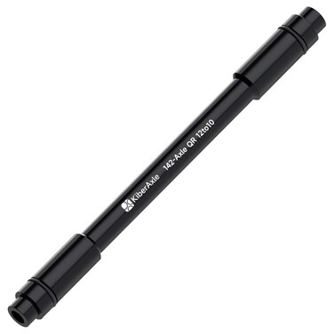 KiberAxle Bike Hub Quick Release Adapter 12mm to 10mm Spacing, Mountain and Road Bike Aluminum Alloy Thru Axle 142mm