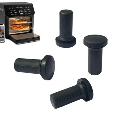 HQT Air Fryer Silicone Rubber Legs for 10QT COSORI Air Fryer Toaster Oven Combo, Upgraded Air Fryer Rubber Feet Bumpers Pads Pieces Tips Stops Stoppers Spacers Attachments for COSORI Air Fryer