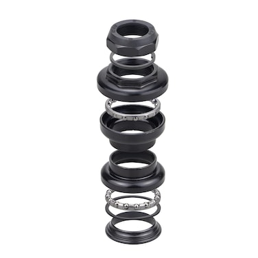 MAKELEN 25.4mm External Cup Threaded Headsets for for 25.4mm (1") Front Fork Steerer, 30mm Head Tube and 22.2mm Handlebar Stem Lightweight Headset Black