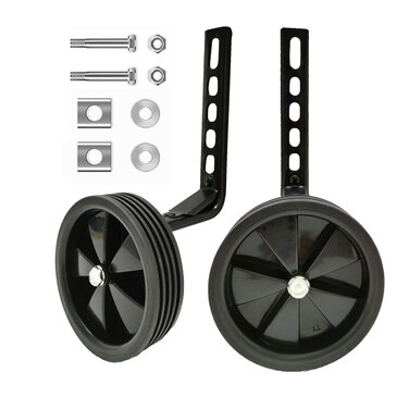 Mehome Bike Training Wheels for 12 14 16 18 20 Inch.Training Wheels for Kids Bike is Heavy Duty.Bicycle Training Wheels is Suitable Single Speed Bike (Red1)