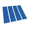 Keenso 4Pcs Surfboard Traction Pad, Surfing Front Traction Pad, Anti Slip Design, Stylish and Versatile for Skimboards, Kayak (Blue)