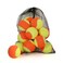 MRYCZ FYRHD 12 Pack Tennis Balls for Kids 50% Low Compression Stage Tennis Ball for Beginners Youth Kids Training Practicing with Mesh Bag Easy to Transport, Yellow &amp; Orange
