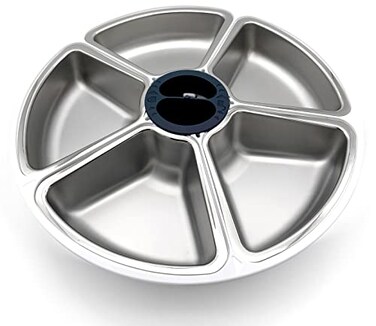 Cat Mate Replacement Bowl with Stainless Steel Inserts for The Five-Meal Automatic Pet Feeder