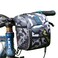 Zkixuiwi Kids Bike Basket Bicycle Handlebar Bag Organizer, Camouflage Front Bike Decoration Accessory for Adults &amp; Childs, Cool Boys &amp; Girls Bike Bag Fits for Balance Bike, Tricycle, Scooter