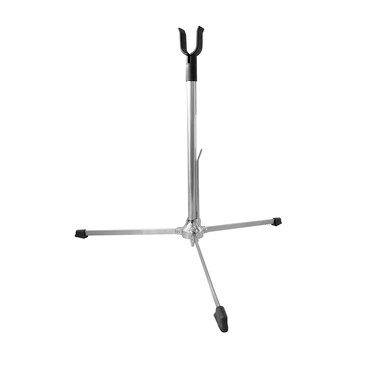DeeRace Archery Recurve Bow Stand Stainless Steel Heavy Duty Foldable Bow Stand for Recurve Bow Longbow Takedown Bow (Stainless Steel)