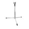 DeeRace Archery Recurve Bow Stand Stainless Steel Heavy Duty Foldable Bow Stand for Recurve Bow Longbow Takedown Bow (Stainless Steel)
