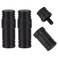 INFUNLY 3 Pair Stick Joint Protector, 5/16 X 18 Pool Joint Thread Cap Black Pool Cue Joint Protectors Plastic for Players Pool Billiard Cues