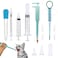 Cat Pill Shooter, Pet Pill Dispenser, Pet Syringe &amp; Dropper wirh Replacement Nipples, Suitable for Kittens, Puppies and Wild Animals