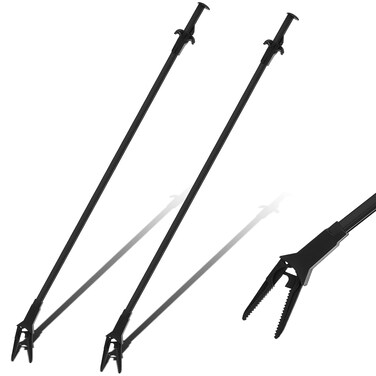 Gisafai 2 Pcs Plastic Aquarium Tongs 27 Inches Long Multi Purpose Trimming Feeding Aquarium Tools for Fresh Water Saltwater Fish Tanks Coral Plant