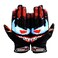Villian Football Gloves - Tacky Grip Skin Tight Enhanced Performance Football Gloves - Pro Elite Super Sticky Receiver American Football Gloves - Adult &amp; Youth Sizes (Adult - L)