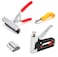 Heavy Duty Canvas Pliers and Staple Remover Set, Stainless Steel Anti-Corrosion Canvas Stretching Pliers Stretcher with Spring Return Handle 4-3/4" Wide Grip for Canvas Stretching Bars Oil Painting