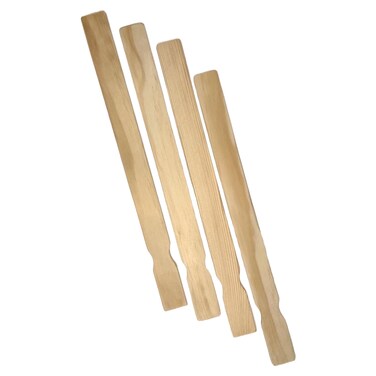 Generic 10 Paint Stir Stiks 12 Inches, Yellow