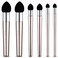 Teling 6 Pcs Artist Blending Sponge Pen Reusable Sketch Rubbing Sponge Brush Washable Drawing Correction Sketch Tool for Artist Student Charcoal Powder Drawing Correcting Smudge Smear, 3 Size
