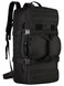 Protector Plus Tactical Travel Backpack 60L Military MOLLE Duffel Bag Luggage Suitcase Hiking Camping Outdoor Rucksack (Rain Cover &amp; Patch Included), Black