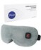 Heated Eye Mask, Cordless Warm Eye Compress for Dry Eyes, Blepharitis, Light Blocking Heat Eye Mask for Men Women, 1000mAh Rechargeable Battery and Washable Cover (Grey)