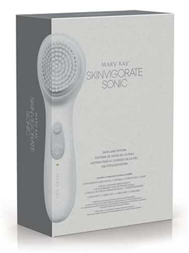 Mary Kay Skinvigorate Sonic Skin Care System, Sonic Facial Cleansing Brush, Skin care for Cleansing Exfoliating Massaging Brush